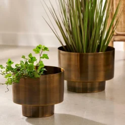 Pots De Fleurs^CASA SATURN Pot De Fleurs Bronze