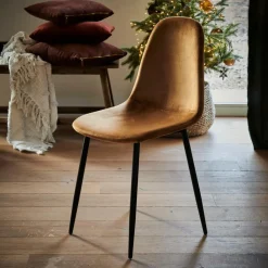 Chaises De Salle À Manger^CASA SILKE Chaise De Salle à Manger Caramel