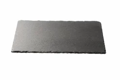 Assiettes^CASA SLATE Assiette Noir
