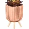 Porte-Plantes À Suspendre^CASA STRIPE Pot à Suspendre Naturel
