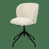 Chaises De Bureau^CASA TATE Chaise De Bureau Blanc