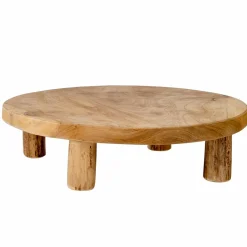 Supports Pour Plantes^CASA TEAK Support Naturel