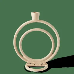 Bougeoirs^CASA TONDO Bougeoir Beige
