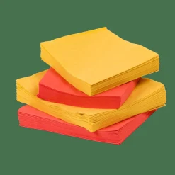 Serviettes^CASA UNI Set De 20 Serviettes Ocre