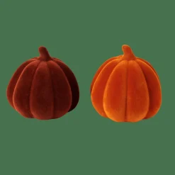 Halloween|Automne^CASA VELVET Citrouille Rouge