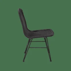 Chaises De Salle À Manger|Chaises De Jardin^CASA VIENNA Chaise De Salle à Manger Noir