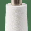 Accessoires Lavabo^CASA WHITE ELEGANCE Distributeur De Savon Blanc, Argent