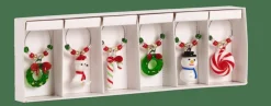 Cocktail Accessoires^CASA X-MAS Marque Verre Set De 6 Multicolore