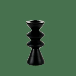 Porte-Bougies|Halloween^CASA ZIGZAG Support Bougie Chauffe-plat Noir